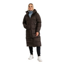 Bergans Winter-Daunenmantel Urban Down Long Coat (wärmeisolierung) chocolatebraun Damen