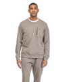 Bergans Pullover Midtli Midlayer Sweatshirt taupe/braun Herren