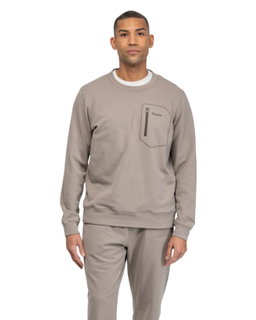 Bergans Pullover Midtli Midlayer Sweatshirt taupe/braun Herren