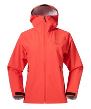 Bergans Regenjacke Essentials 2.5L Shell (Regenjacke, wasserdicht, winddicht) rot Damen