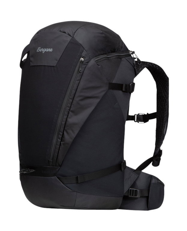 Bergans Wanderrucksack Rabot Daypack 34 M/L (komfortables Tragesystem) schwarz/dunkelgrau 34 Liter