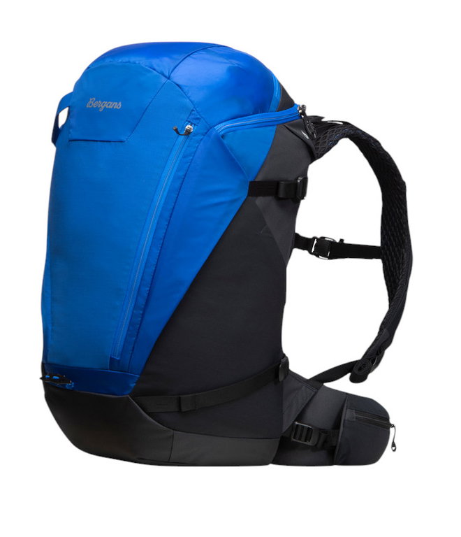 Bergans Hiking Backpack Rabot Daypack 34 M/L (comfortable carrying system) blue/dark grey 34 litres