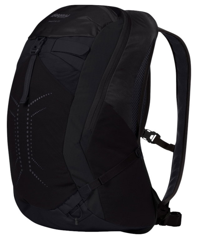 Bergans Wanderrucksack Vengetind (für Tagestouren, VentiLightTM-Technologie) schwarz/dunkelgrau 28 Liter