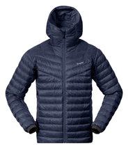 Bergans Winter-Daunenjacke Rabot Light Down Hood (leicht, warm) navyblau Herren