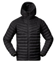 Bergans Winter Down Jacket Rabot Light Down Hood (light, warm) black Men's