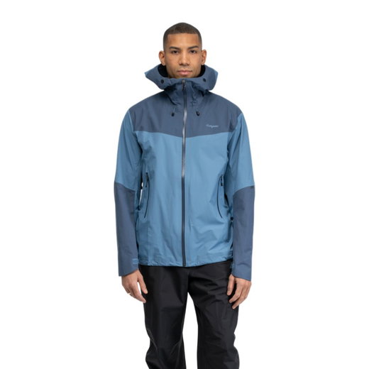 Bergans Wanderjacke Rabot Light 3L Shell (Hardshelljacke, wasserdicht, winndicht) 2026 blau Herren
