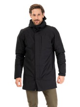 Bergans Wintermantel Oslo Downshell 2L Parka (wasserdicht, warm) schwarz Herren