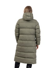 Bergans Winter Down Coat Urban Down Long Coat (thermal insulation) green ladies