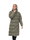 Bergans Winter-Daunenmantel Urban Down Long Coat (wärmeisolierung) grün Damen