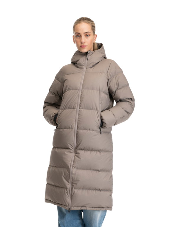 Bergans Winter-Daunenmantel Urban Down Long Coat (wärmeisolierung) grau Damen