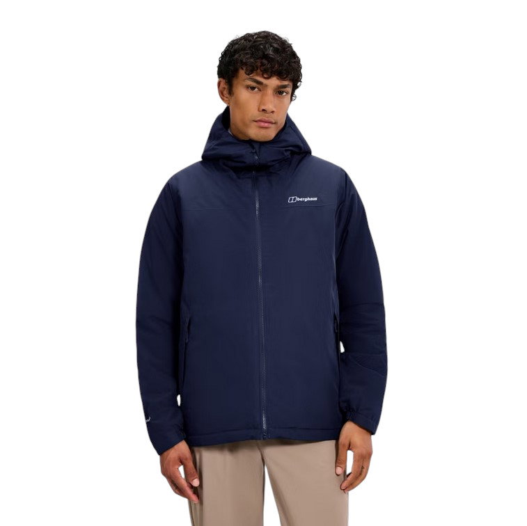 Berghaus Regenjacke Deluge Pro 3.0 Insulated (wasserdicht) dunkelblau Herren