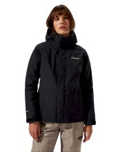 Kurtka zimowa Berghaus Hillwalker 2.0 HL 3w1 GTX (wodoodporna) czarna damska