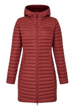 Berghaus Nula Micro Long Winter Jacket (warm, water-repellent, PFC-free) red ladies