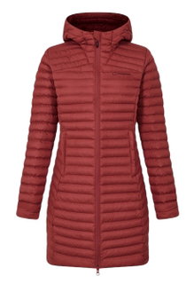 Berghaus Winterjacke Nula Micro Long (warm, wasserabweisend, PFC-frei) rot Damen
