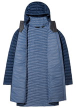 Kurtka zimowa Berghaus Nula Micro Long (ciepła, wodoodporna, bez PFC) ciemnoniebieska damska