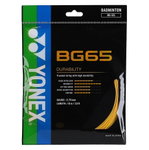 Besaitung mit Badmintonsaite Yonex BG65 orange