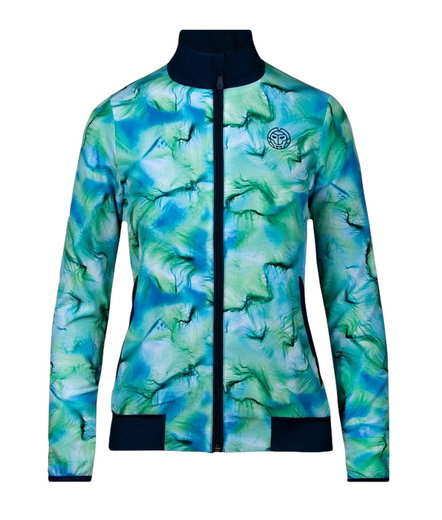 Bidi Badu Tennisjacke Gene Tech blau/bunt Damen