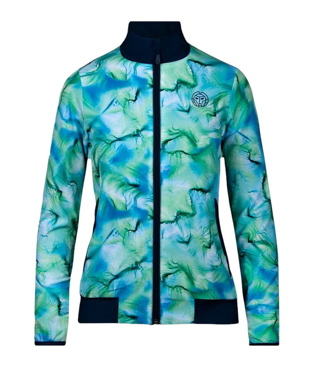 Bidi Badu Tennisjacke Gene Tech blau/bunt Damen