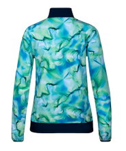 Bidi Badu Tennis Jacket Gene Tech blue/multicoloured Ladies