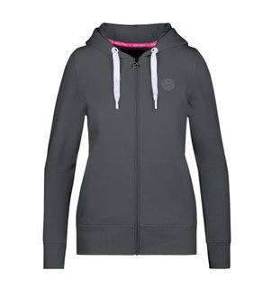 Bidi Badu Moana Basic Leisure Jacket with Hood Dark Grey Ladies