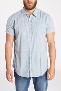 Billabong Casual Shirt Faded Grey Blue Men