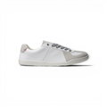 Blusun Barfussschuhe Sneaker BLSN-201W (Glattleder/Veloursleder) weiss/grau Damen