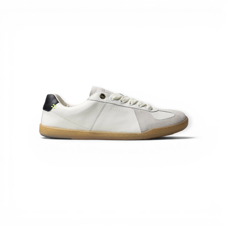 Blusun Barfussschuhe BLSN-200M (Glattleder/Veloursleder, flexible Sohle) weiss Herren