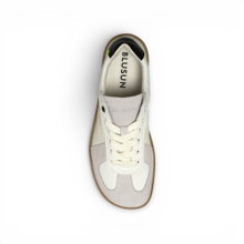 Blusun Barfussschuhe BLSN-200M (Glattleder/Veloursleder, flexible Sohle) weiss Herren