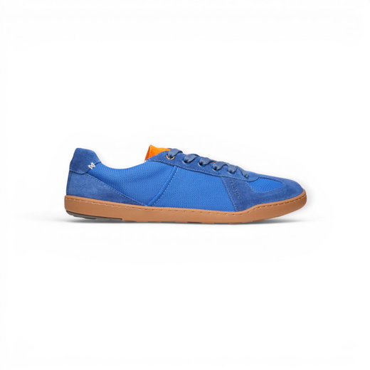 Blusun Barfussschuhe BLSN-204W (Textil/Veloursleder, flexible Sohle) blau Damen
