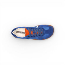Buty Barfussschuhe Blusun BLSN-204W (tekstylia/zwierzęca skóra zamszowa, elastyczna podeszwa) niebieskie damskie