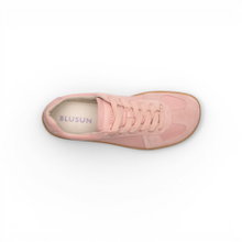 Blusun Barfussschuhe BLSN-205W (skóra gładka/ zamsz, elastyczna podeszwa) różowe damskie