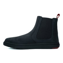 Blusun Barfussschuhe BLSN-060M (Chelseaboot aus Nubukleder) anthrazitgrau Herren