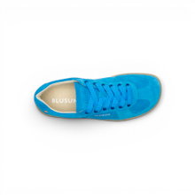 Buty Blusun Barfussschuhe BLSN-200W (zamsz, elastyczna podeszwa) niebieskie damskie