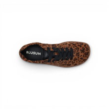 Buty Blusun Barfussschuhe BLSN-200W (skóra zamszowa, elastyczna podeszwa) leopardowy brąz damskie