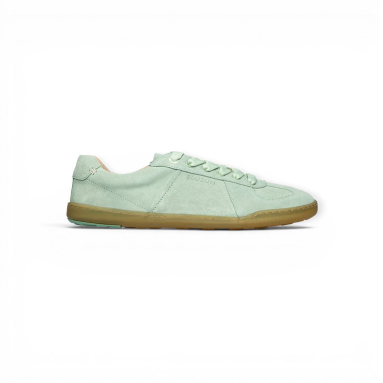 Blusun Barfussschuhe BLSN-200W (Veloursleder, flexible Sohle) hellgrün Damen