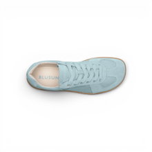 Blusun Barfussschuhe BLSN-200W (Veloursleder, flexible Sohle) hellblau Damen