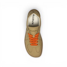 Blusun Barfussschuhe Sneaker BLSN-201W (skóra gładka/ zamsz) beżowe damskie