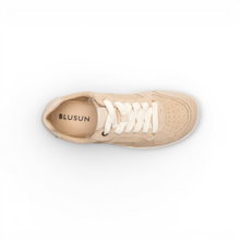 Blusun Barfussschuhe Sneaker BLSN-600+W (zamsz) beżowe damskie