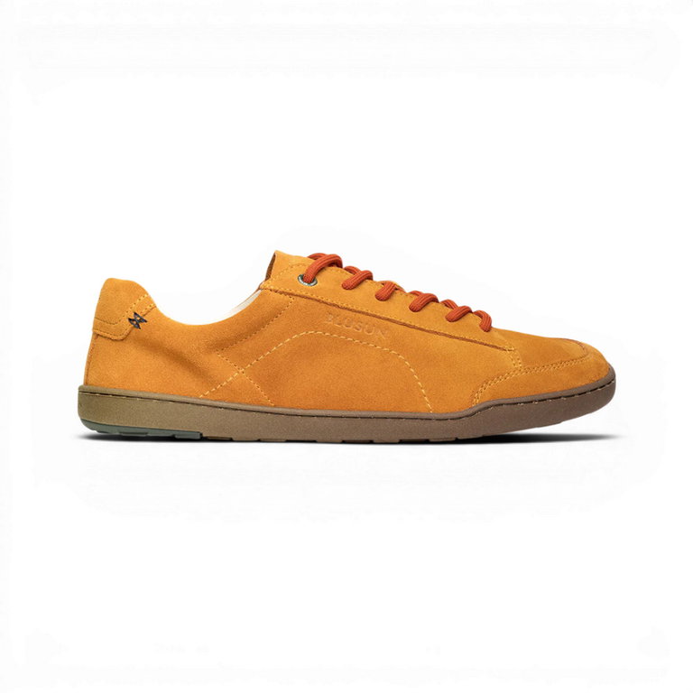 Blusun Barfussschuhe Sneaker BLSN-500W (Veloursleder, flexible Sohle) orange Damen