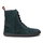 Blusun Schnürstiefel BLSN-040W (Veloursleder, Barfußstiefel) pinegrün Damen