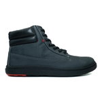 Blusun Winter Barefoot Shoes BLSN-021M (Nubuck Leather/Smooth Leather, Warm Lined) Anthracite Grey Men's