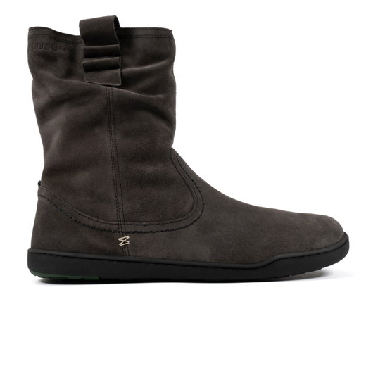 Blusun Winter Boots BLSN-400W (Suede, Barefoot Boots, Warmly Lined) Dark Grey Ladies