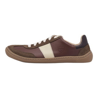 Botas Barfussschuhe Sneaker Barefoot (Leder, flexible Sohle, breite Zehenbox) braun