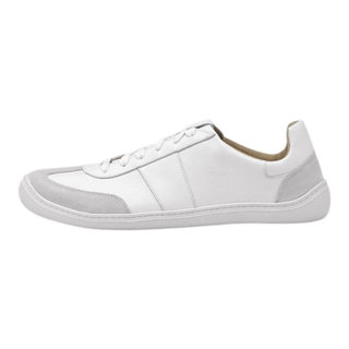 Botas Barfussschuhe Sneaker Barefoot (Leder, flexible Sohle, breite Zehenbox) weiss