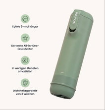 Bounce Pressure Holder Tube Padel (Pressurizer, keeps the balls under pressure) green - 1 can