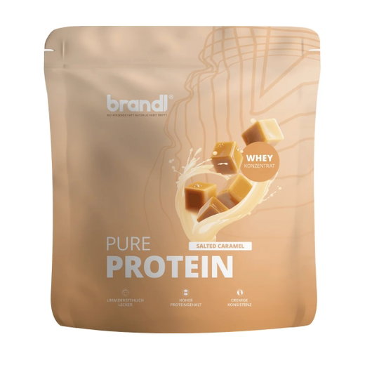 Brandl Proteinpulver Pure Protein Salted Caramel 1000g Zip-Beutel
