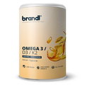 Brandl Omega3 D3 K2 (Omega 3 Fettsäuren und Vitamin D3 in Kombination mit Vitamin K2) 240 Kapseln