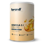 Brandl Omega3 D3 K2 (Omega 3 Fettsäuren und Vitamin D3 in Kombination mit Vitamin K2) 240 Kapseln