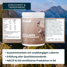 Brandl Kollagen Pulver Schokolade 555g Dose