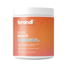Brandl Pure Multi Capsules (22 essential nutrients - for energy, immune system, muscles & bones) 135 capsules